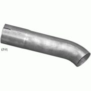 Конечная труба глушителя DAF 2100/83